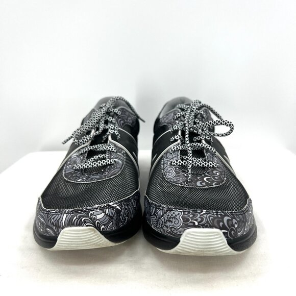 Traq by Alegria Women's Qarma Comfort Walking Sneaker Black Women's 42 US 11.5 - Picture 5 of 10